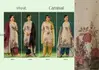 Carnival By Glossy Organza Digital Printed Dress Material